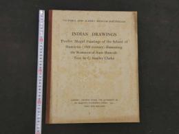 8　8　②INDIAN DRAWINGS　Twelve Mogul Paintings of the School of Humayun (16th century) illustrating the Romance of Amir Hamzah