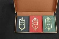 5　5　豆本　続・刊本作品詞文抄　Ⅰ・Ⅱ・Ⅲ全3冊