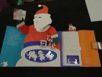 ２　海外絵本　仕掛け本　The Night Before Christmas　Clement Clarke MOORE & Robert SABUDA　LITTLE SIMON　英文　洋書　児童書