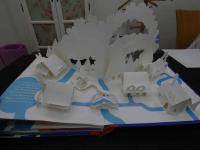 ２　海外絵本　仕掛け本　The Night Before Christmas　Clement Clarke MOORE & Robert SABUDA　LITTLE SIMON　英文　洋書　児童書