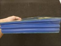 ２　海外絵本　仕掛け本　MY LITTLE BLUE ROBOT　Stephen T. JOHNSON　英文　洋書　児童書