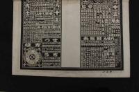 5　5　引札　略暦見本　明治38年　大阪市東区備後町　篇輯兼印刷発行人　古島竹次郎　石版刷　52×38㎝