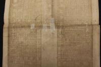 5　5　引札　略暦見本　明治38年　大阪市東区備後町　篇輯兼印刷発行人　古島竹次郎　石版刷　52×38㎝