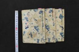 4　5　豊色本　男女抱合玉の汗　作者・刊年不明　各巻色刷6丁・本文7丁　上・中・下巻　3冊