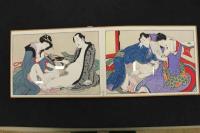 4　5　か寿美純　春画　木版彩色　11＋2図　１帖
