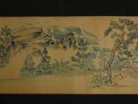 4 5　大島物語　巻弐　紙本着色３図　作者不明　絵巻物１巻