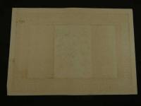 ４　5　②引札　略暦　明治37年　舶来雑貨　并々　薬種商及洋酒　？中町　門田商店　明治36年　石版色刷　約26x37cm