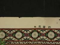 ４　5　引札　引き札　和洋帽子卸商　大阪本町　寺田商店　明治25年　石版色刷　約36x52cm