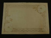 ４　5　引札　引き札　和洋帽子卸商　大阪本町　寺田商店　明治25年　石版色刷　約36x52cm