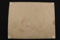 ４　5　楠公訣別之図　石版色刷　約29.5ｘ38㎝