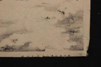 ４　5　赤穂浪士の図（仮題）出版者不明　石版刷　約28ｘ39.5㎝