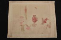 ４　5　小児遊之図　石版色刷　約35.7ｘ45.7㎝　