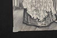 ４　5　貴婦人（仮題）　出版者・出版年不明　石版刷　約38.5ｘ26.5㎝