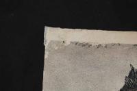 ４　5　貴婦人（仮題）　出版者・出版年不明　石版刷　約38.5ｘ26.5㎝