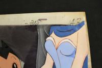 ６　5　セル画　鉄腕アトム　背景付き