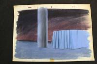 ６　5　セル画　鉄腕アトム　背景付き