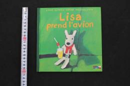 5　5　Lisa prend l'avion　ANNE GUTMAN・GEORG HALLENSLEBEN　「リサは飛行機に乗る」