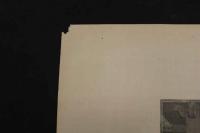 ８　６　泉涌寺　小山三造　明治21年　石版色刷　明治　石版画