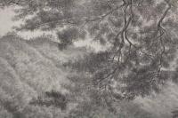 ６　5　渡月の橋か？　出版者・出版年不明　石版刷約35×47㎝