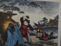 ６　5　司馬温光　石版色刷　約31.5×40㎝　