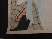 ６　5　真作　木谷千種画　大近松全集より心中宵庚甲のお千代　木版彩色刷約４４×28.5㎝