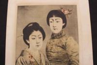 5　5　東京名妓　石版色刷　約48.5×37㎝
