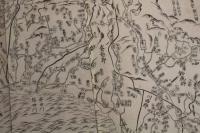 ４　5　細見伊勢国絵図（伊勢国大絵図）　木版墨刷　約107ｘ143cm