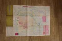 5　5　改正新版大坂明細全図　銅版彩色刷　約50×71㎝