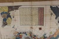 5　5　大坂細見全図　江戸後期頃刊　木版彩色刷　約51×72.5㎝