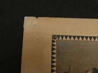 5　5　義士礎　勝山太郎　石版色刷　約36.5×48㎝