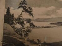 5　5　丹後国天之橋立　大日本三景　石版刷　約38×48㎝