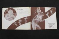 ６　5　日劇ミュージックホール　パンフレット　昭和28年2月　伊吹まり　マリー松原　R・テンプル　カレンダー付