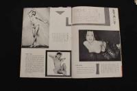 ６　5　OSミュージックホール　パンフレット　1954.9　No.3　伊吹まり　奈良あけみ　E.H.エリック　ヌードショー　古文書