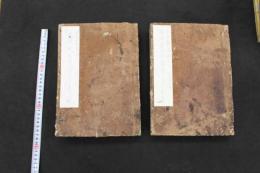 ６　5　東海道名所図会　秋里籬島編　北尾政美等面　6巻合本　全2冊　地誌　和本　古文書