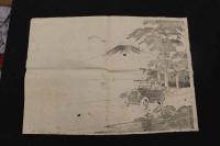 5　5　引札の下絵　約28×40㎝　17種18枚