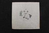 5　5　うちわの下絵　約27×28㎝　3枚