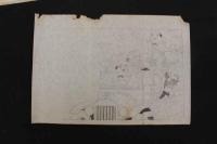 5　5　引札の下絵　約28×40㎝　4枚