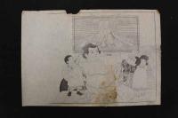 5　5　引札の下絵　約28×40㎝　10種11枚