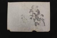 5　5　引札の下絵　約28×40㎝　10種11枚