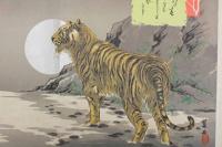 5　5　引札　引き札　高天正宗　冨士正宗　諏訪平堅村　醸造元 高橋酒舗　石版色刷　約36×49.5㎝