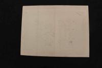 5　5　引札　引き札　古着仕入処　京都五條室町　三宅喜太郎　銅版石版併用　約28.5×37.5㎝