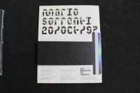 2  5　アート雑誌　Marion de Beaupre presente MARIO SORRENTI 20 octobre-15 novembre 1997