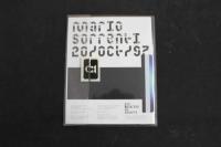 2  5　アート雑誌　Marion de Beaupre presente MARIO SORRENTI 20 octobre-15 novembre 1997