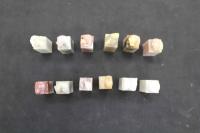 ３　⑧石印材　12支　約18×18×72㎜　書道　篆刻