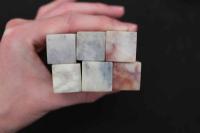 ３　⑧石印材　12支　約18×18×72㎜　書道　篆刻