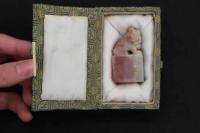 5 3　⑤石印材　獅子　約18×25×45㎜　書道　篆刻