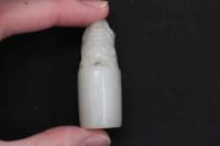 5 3　③石印材　獅子　28×18×47㎜　書道　篆刻