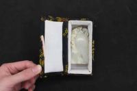 5　5　石印材　龍　35×28×74㎜