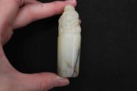 5　5　⑪石印材　獅子　30×21×66㎜