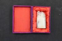 5　5　⑪石印材　獅子　30×21×66㎜